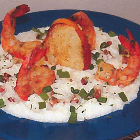West Baton Rouge Shrimp and Grits