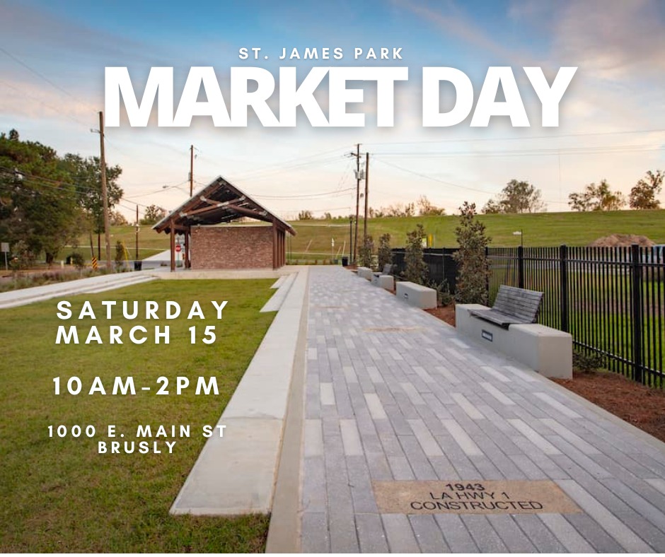 St. James Park Market Day - West Baton Rouge
