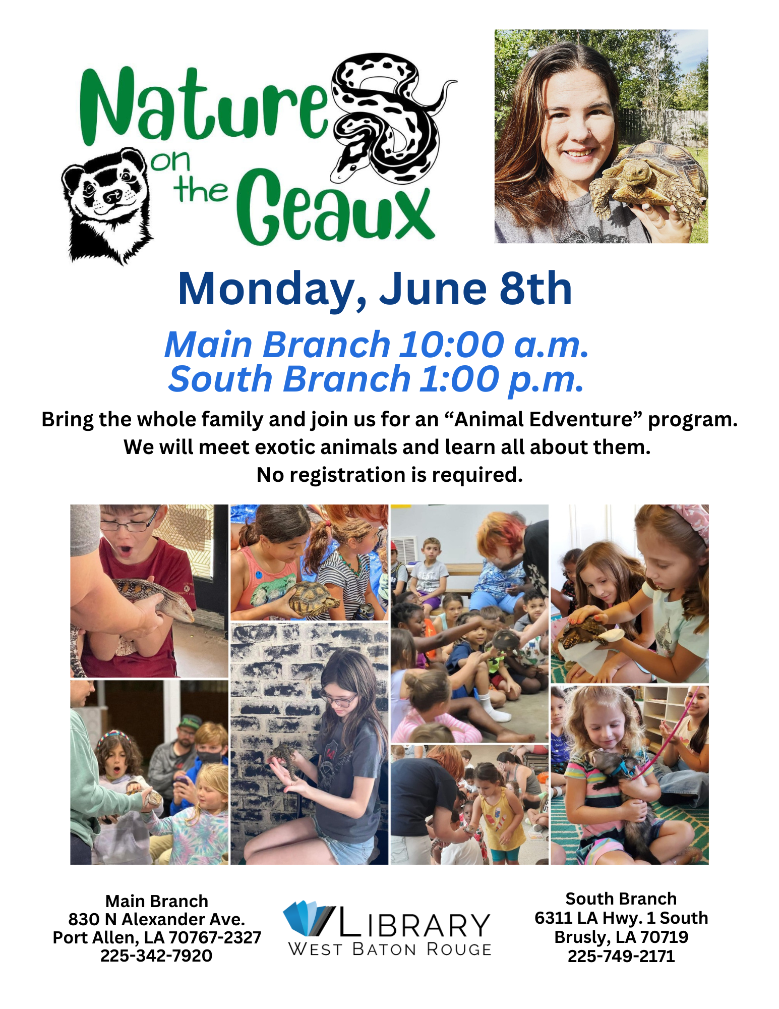 Nature on the Geaux – Main Branch