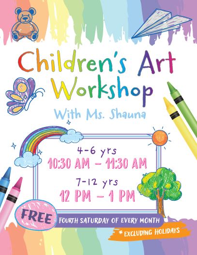Children’s Art Workshop Series at the West Baton Rouge Museum