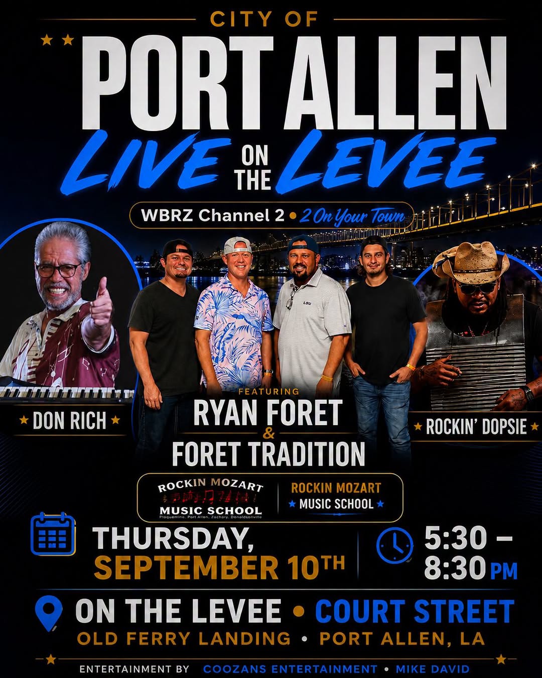 Port Allen Live on the Levee